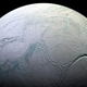 Saturn’s moon Enceladus.